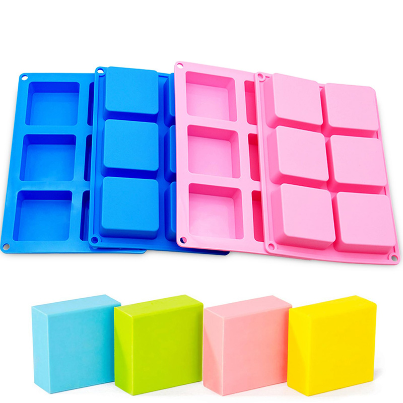 Soap Making Dish - Moule à savon carré en silicone
