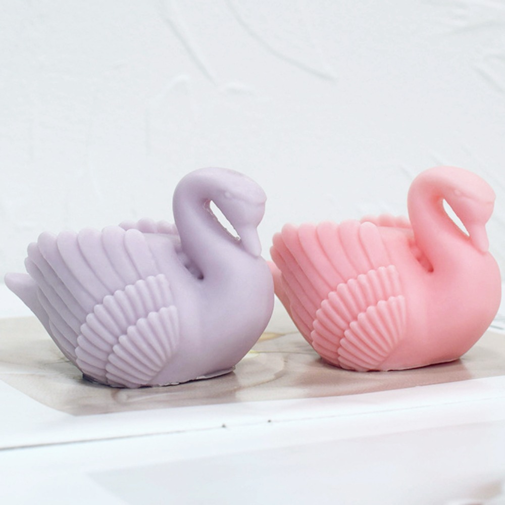 Soap Making Gifts - Moule à bougie en Silicone cygne