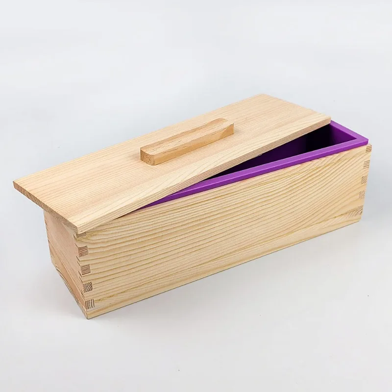 Soap Making Kit For Beginners - Moule à savon en Silicone, rectangulaire