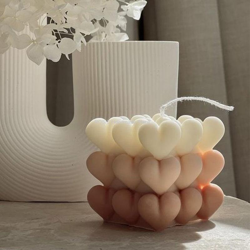 Moule à bougie en silicone Lov - Soap Making Gifts avis et prix