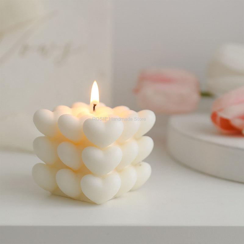 Moule à bougie en silicone Lov - Soap Making Gifts avis et prix