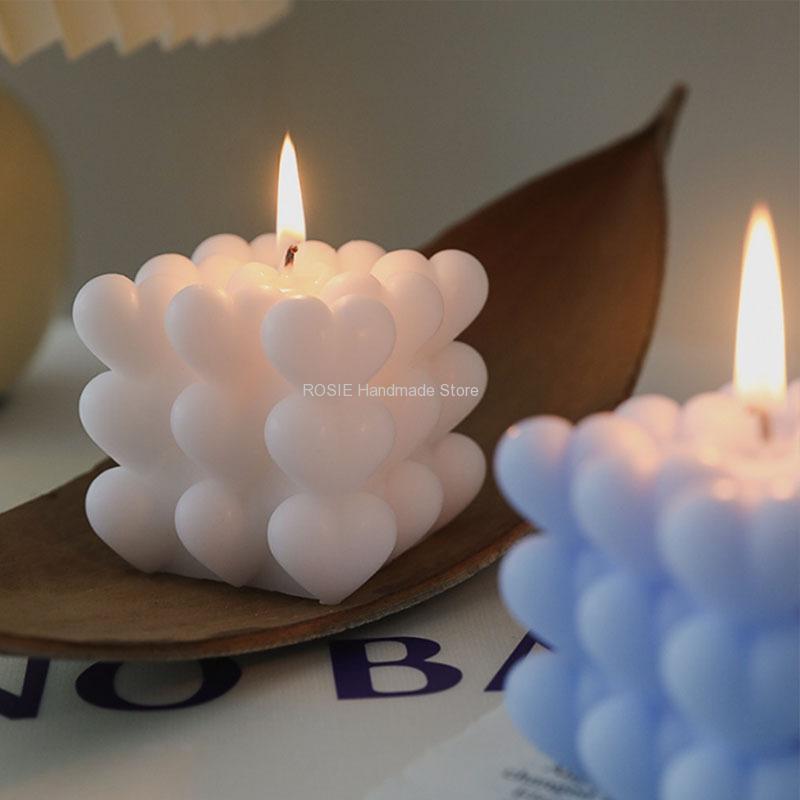 Moule à bougie en silicone Lov - Soap Making Gifts avis et prix