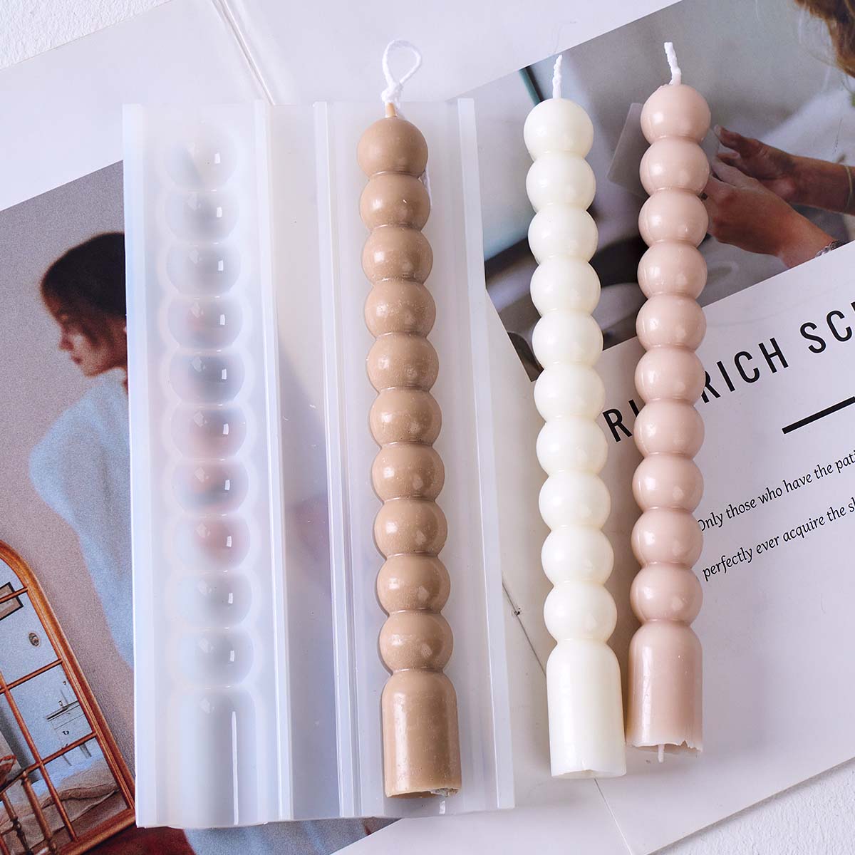 Moule en silicone 3D pour boug - Soap Making Scents avis et prix