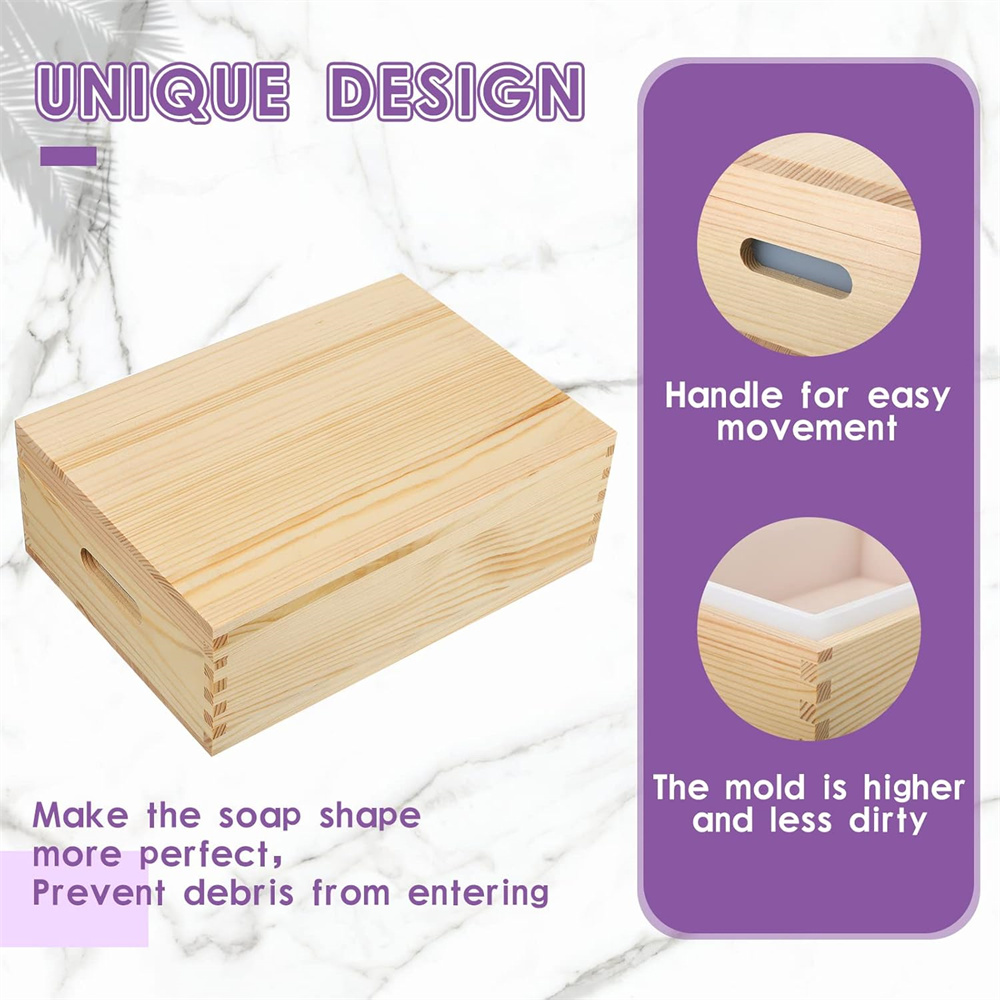 Grands moules à savon rectangu - Soap Making Kit For Beginners avis et prix