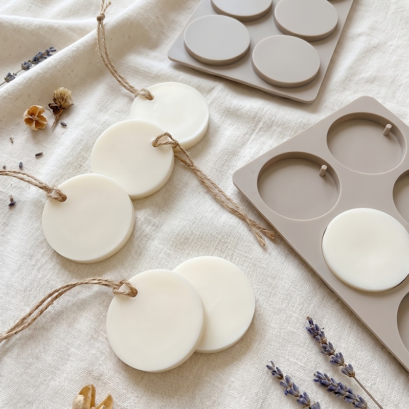 Moule en silicone rond à 6 cav - Soap Making Formula avis et prix