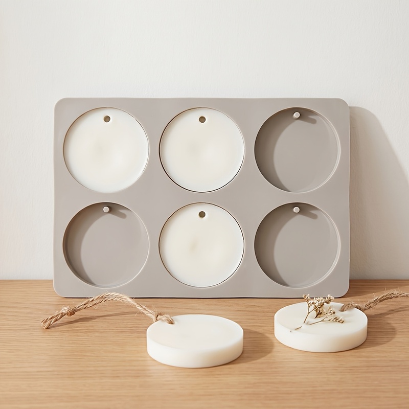 Moule en silicone rond à 6 cav - Soap Making Formula avis et prix