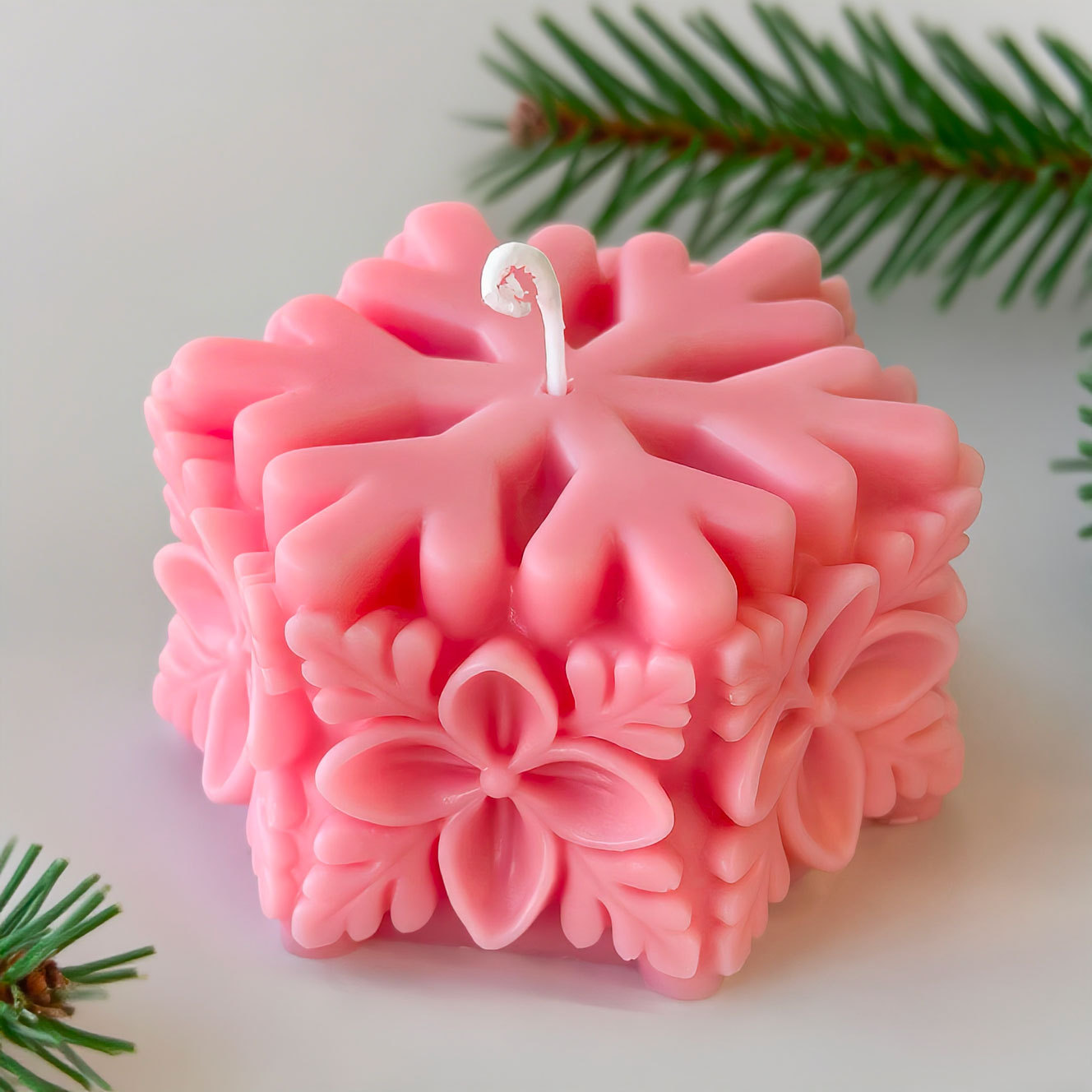 Moule à bougie pilier flocon d - Soap Making Scents avis et prix