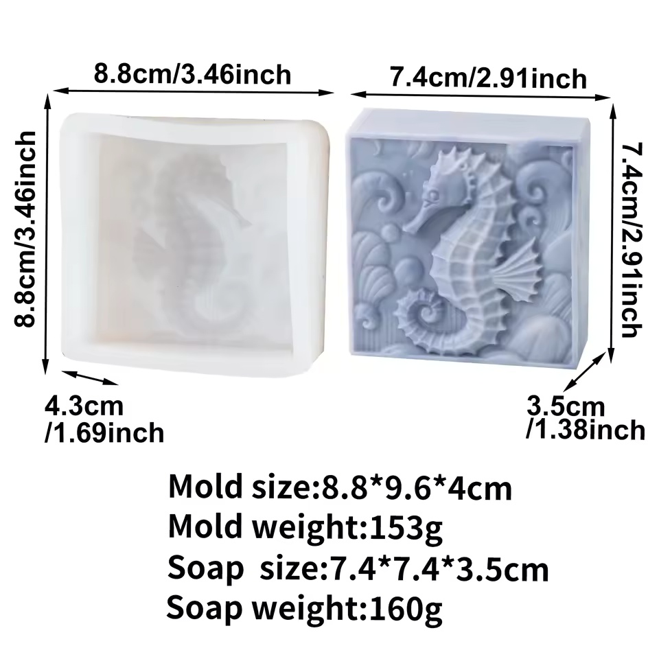 Moule à savon en silicone 3D e - Soap Making Gifts avis et prix