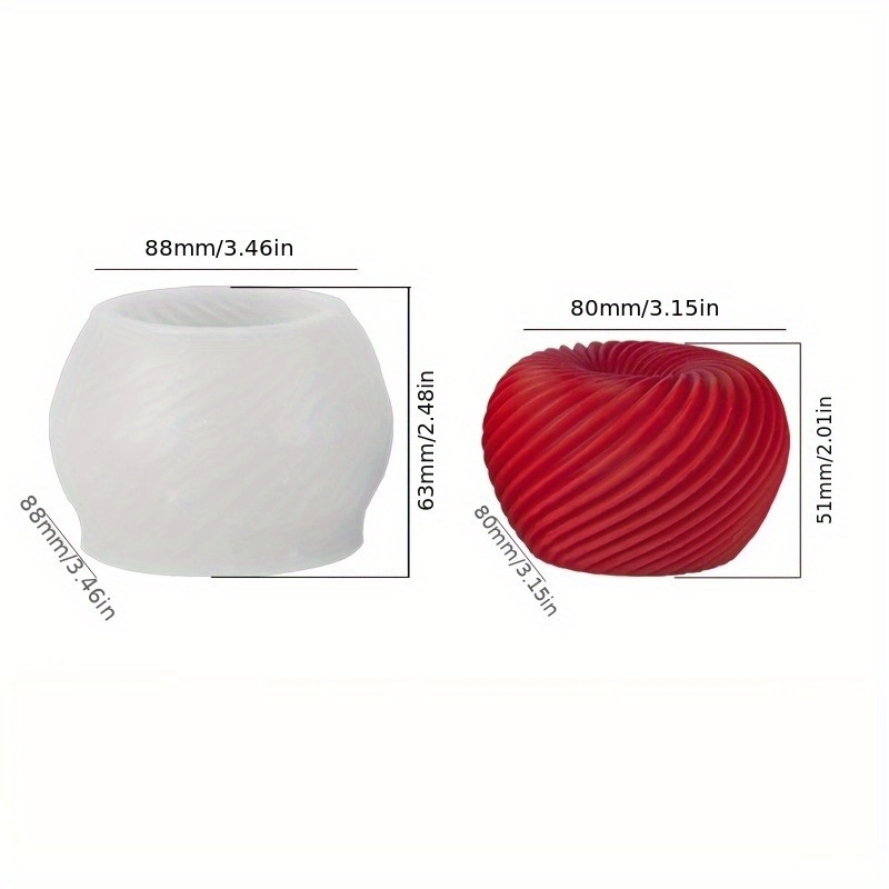 Un moule en silicone rouge ten - Soap Making Formula avis et prix