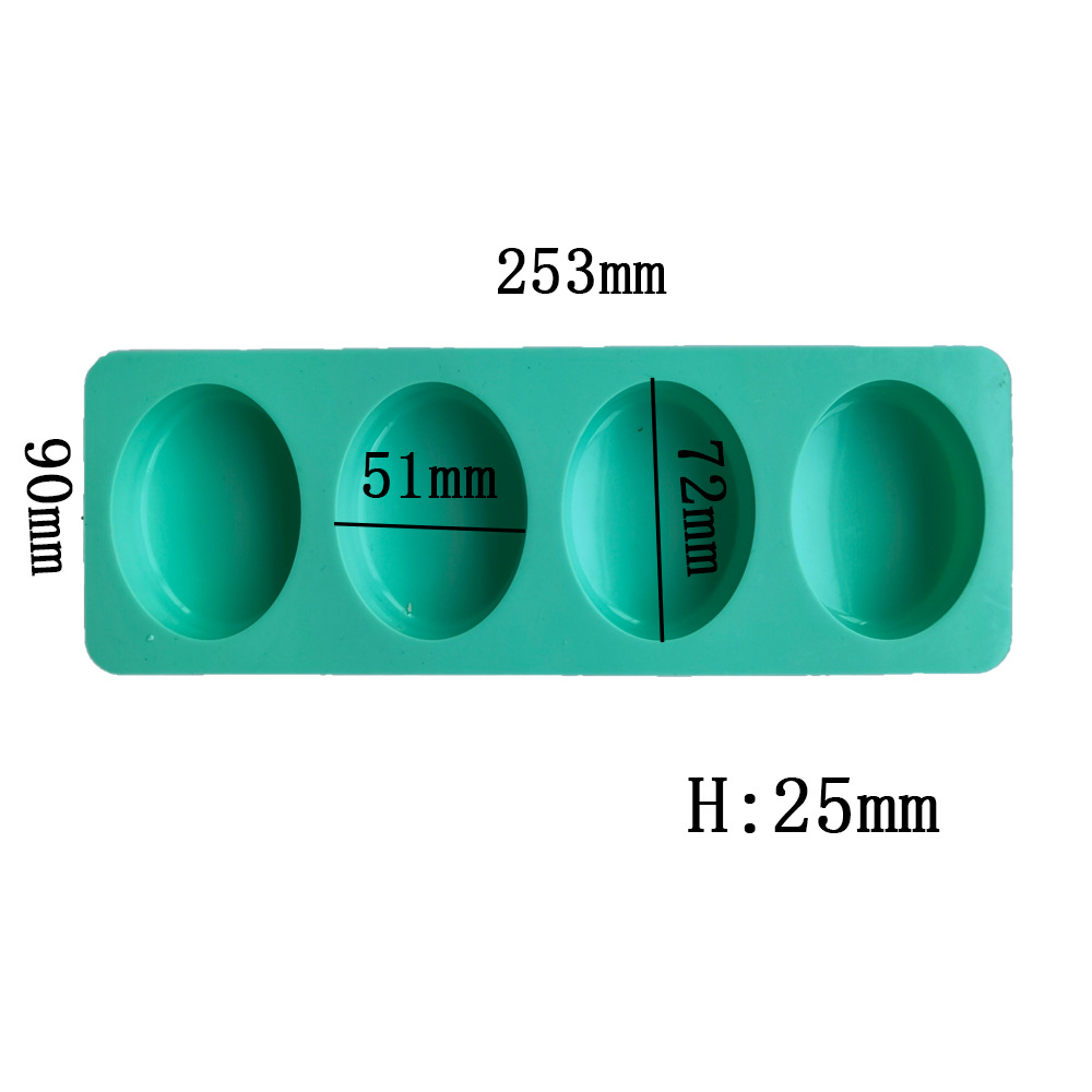 Moule ovale en Silicone pour s - Soap Making Gifts avis et prix