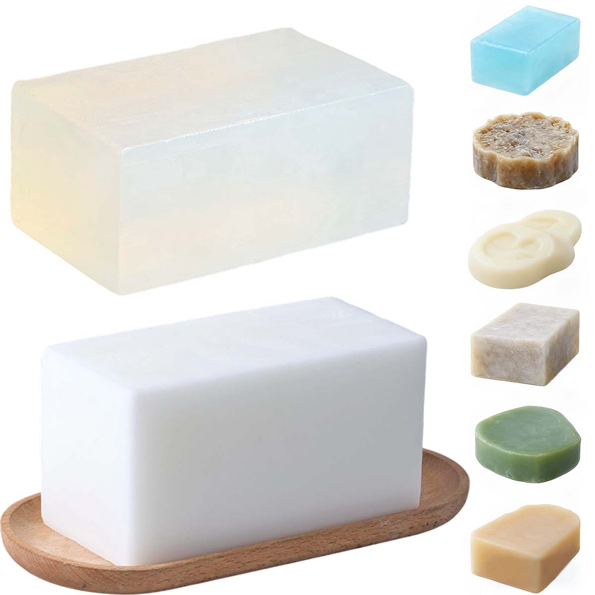 Boîte de 1000G de savons au gl - Soap Making Kit For Beginners avis et prix